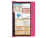 WhiteCoat Clipboard® - Pink Critical Care Edition